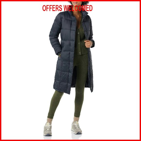 Jackets & Blazers - Women's Lightweight Quilted Long Puffer Winter Coat Size Small